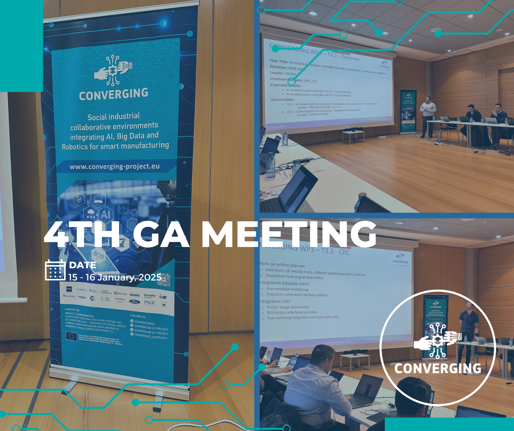 CONVERGING: 4th GA Meeting in Vigo, Spain | CONVERGING | EU Funded Project